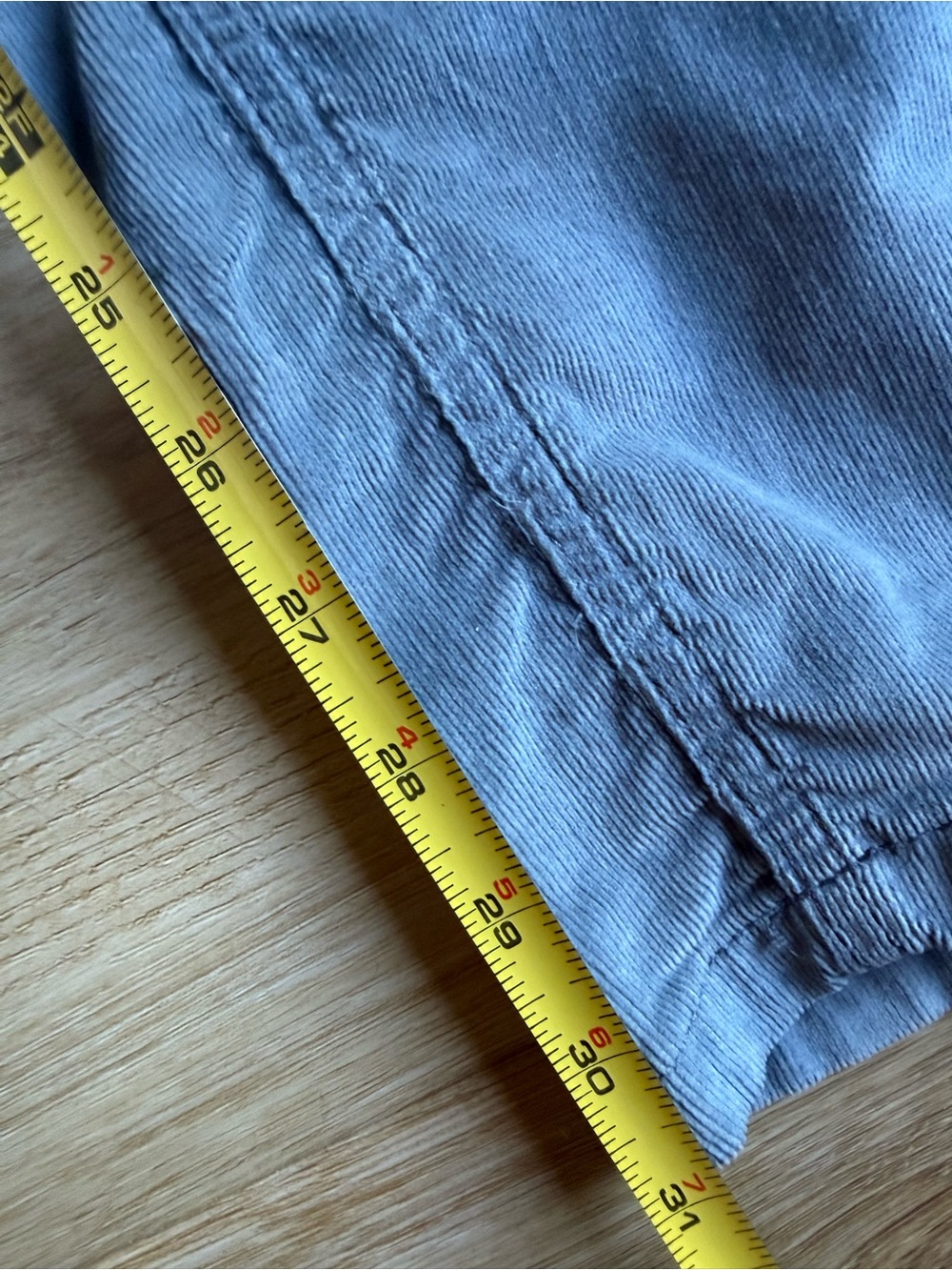 We The Free Libre Cord Wide Leg Cord Mockingbird Light Grey. - Picture 12 of 13